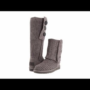 Gray Classic Cardy Ugg Boots